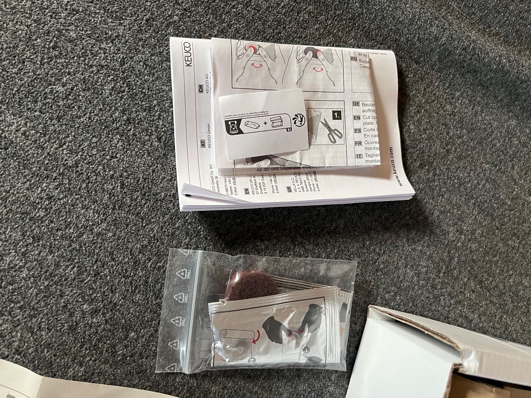 Supporti a parete: KEUCO Reva Duschablage, Schwarz matt – Nuovo e nell'imballaggio originale da Schleitheim venduto da heni75 7