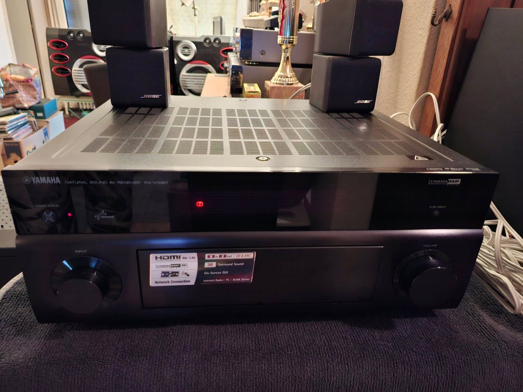Yamaha Ricevitori: Yamaha 7.2 AV-Receiver RX-V1067 – Usato da Wittenbach venduto da Nostalgie1965 7