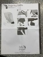 Baby Jogger Einsitzer Insektenschutz (Single Bug Canopy)