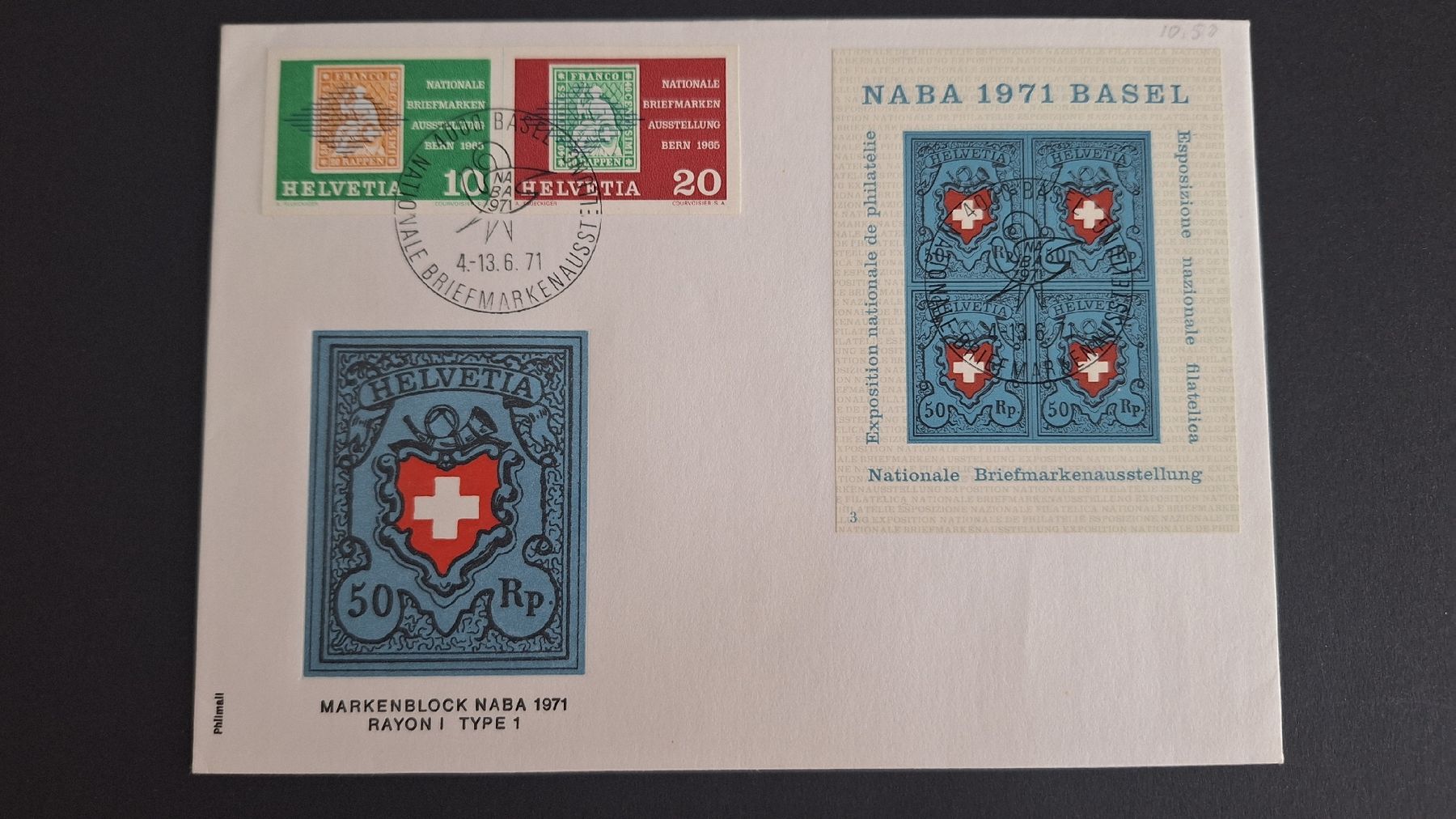 Tous les timbres: Sonderbrief mit Sonderdatumstempel – Neuf (Voir description) à Pratteln par walti-6060