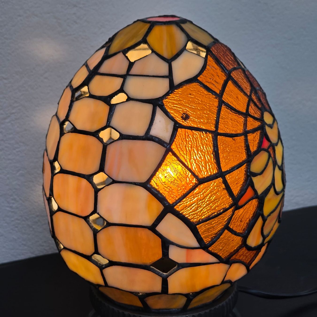 Lampen: Tischlampe Tiffany Stil Ei-Form – Gebraucht aus Rheinsulz von Dred 4