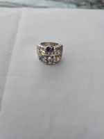 Vintage Cocktail 925 Ring