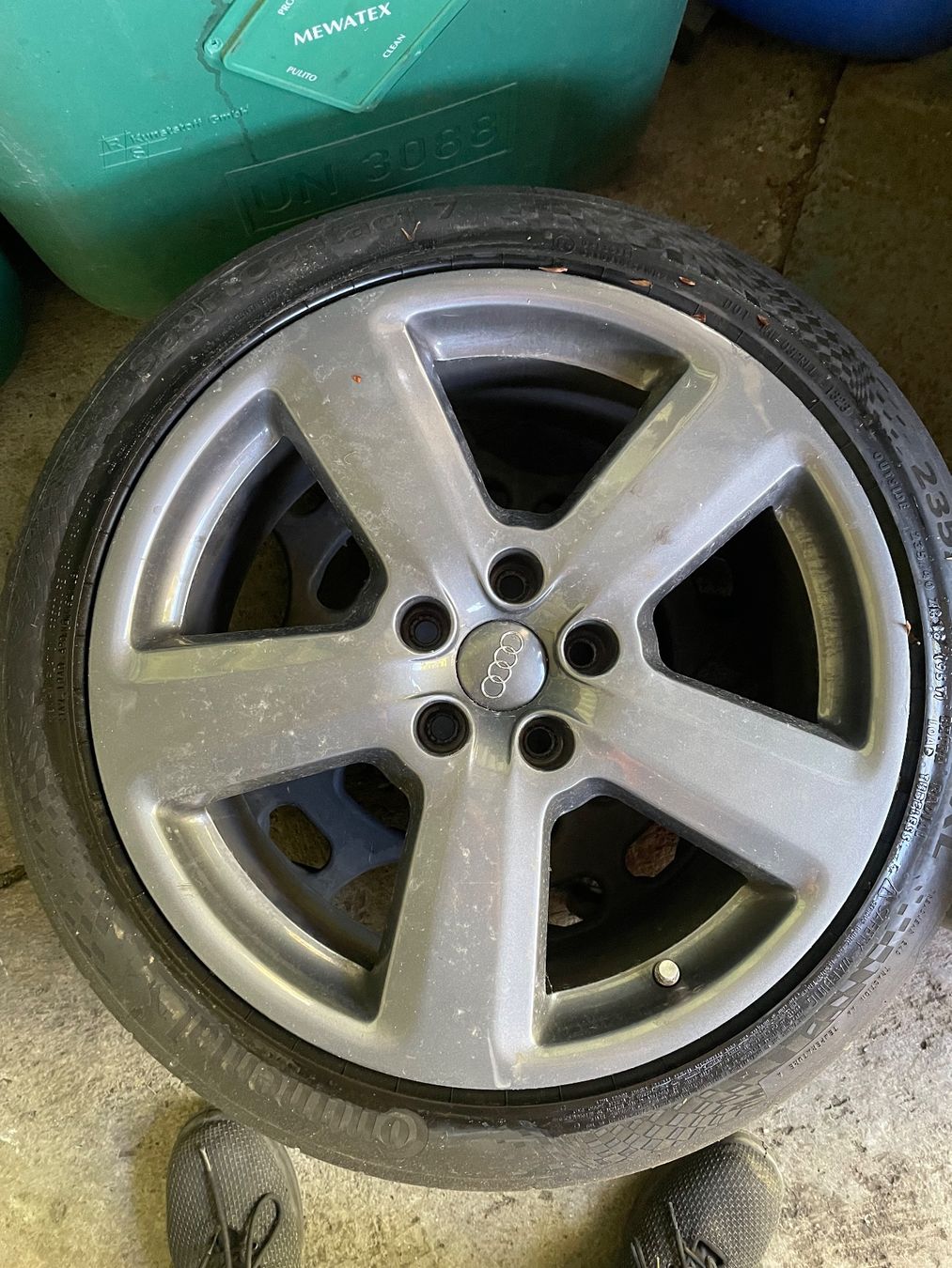 Audi Pneumatici & Ruote complete: Audi S6 Sommerräder 18 Zoll – Nuovo (secondo la descrizione) da Heitenried venduto da Alpuchalb 4
