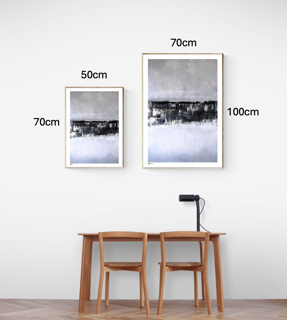 Posters & Illustrations: Abstrakte Kunst Wald Natur Modern Art Expressionismus Bild – Neuf (Voir description) à St. Niklausen LU par Stefan_Bammert_Art 4