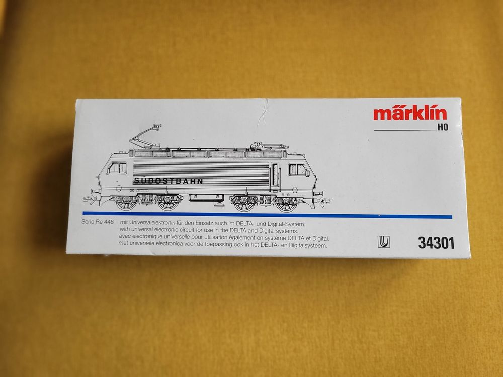 Märklin H0 34301 SÜDOSTBAHN E-Lok Rarität! Digital (Gebraucht) in ...