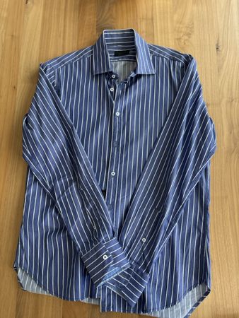 Herren Hemd Zara Man gestreift Grösse 40 (M)