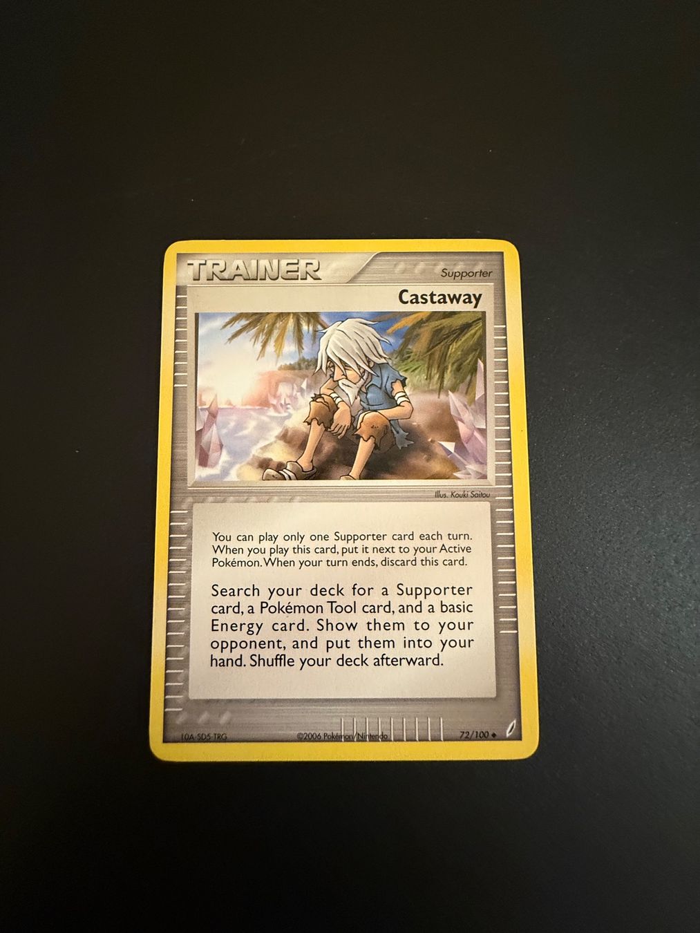 Pokémon Cartes à collectionner: Castaway 72/100 Crystal Guardians Uncommon Regular Pokemon – D'occasion à Zürich par pokemon_cards