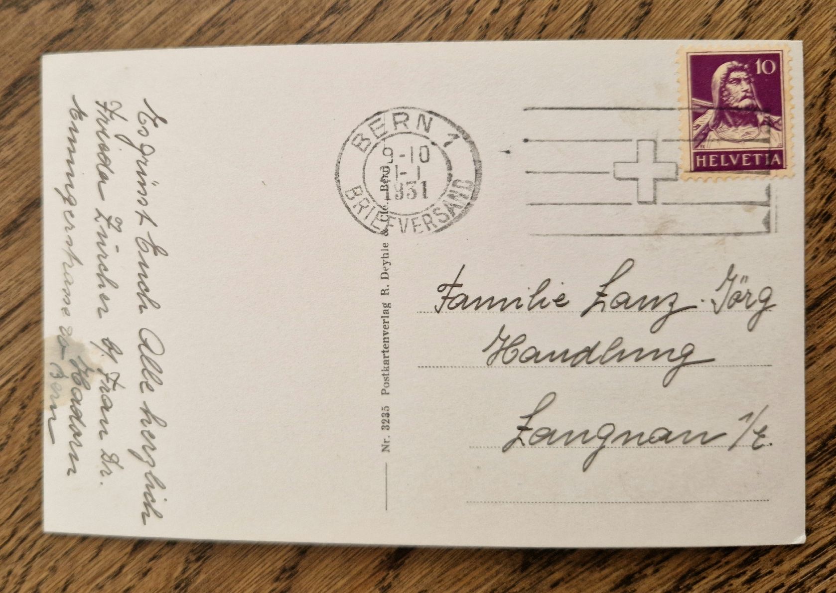 Cartoline postali: Weltpostdenkmal in Bern 1931 – Usato da Ebikon venduto da Donar50 1