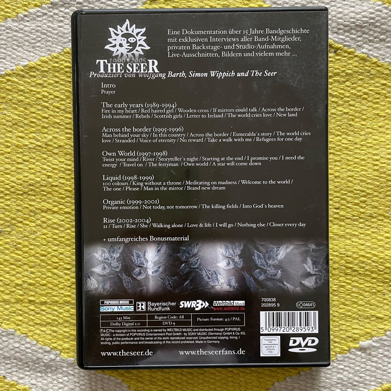 Tutti i DVDs: THE SEER-DVD THE SEER 1990-2005 – Usato da Rorschacherberg venduto da CD-Roli 1