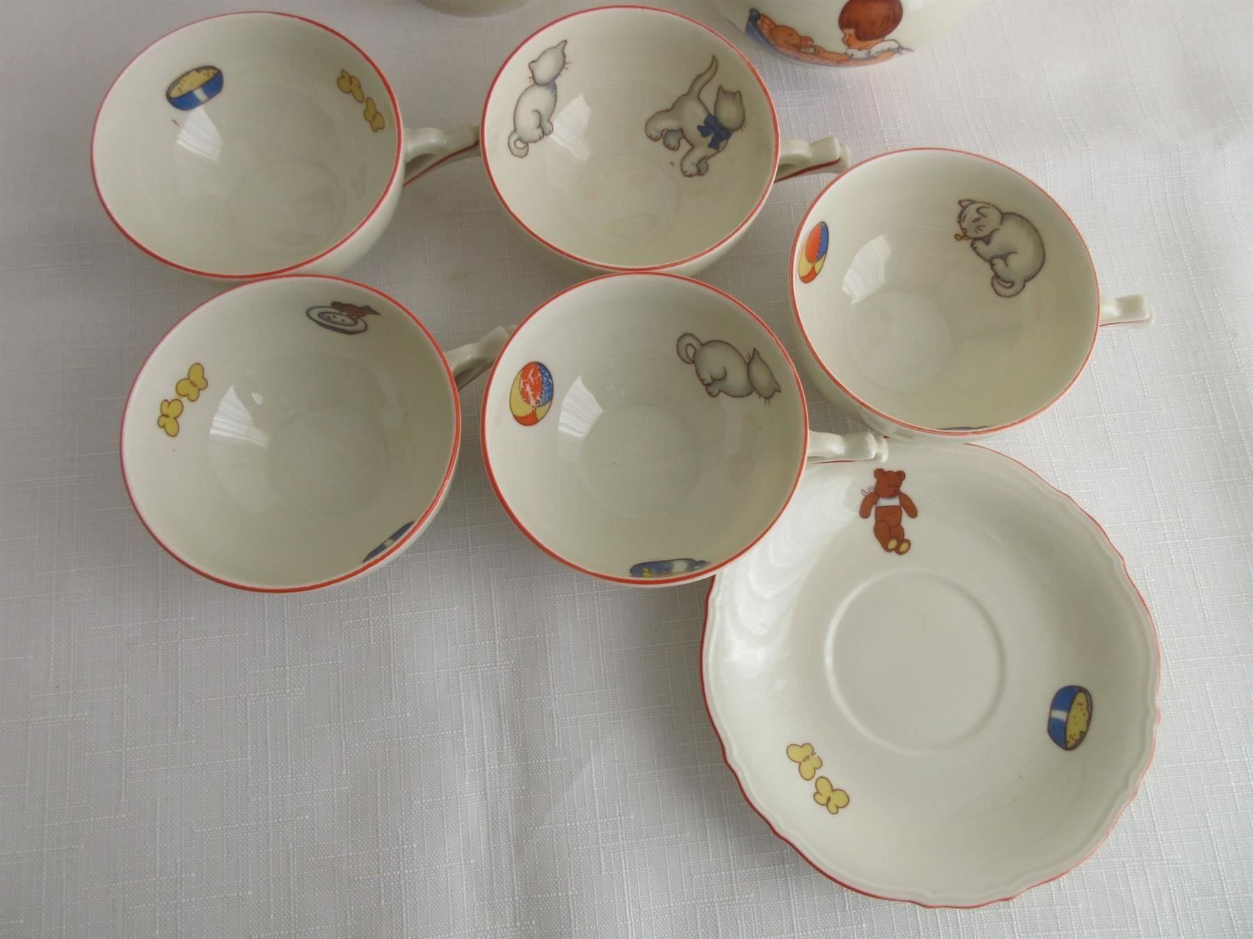 Giocattoli: Puppen Geschirr, ca. 1920 – Usato da Binningen venduto da Oldfashion 1