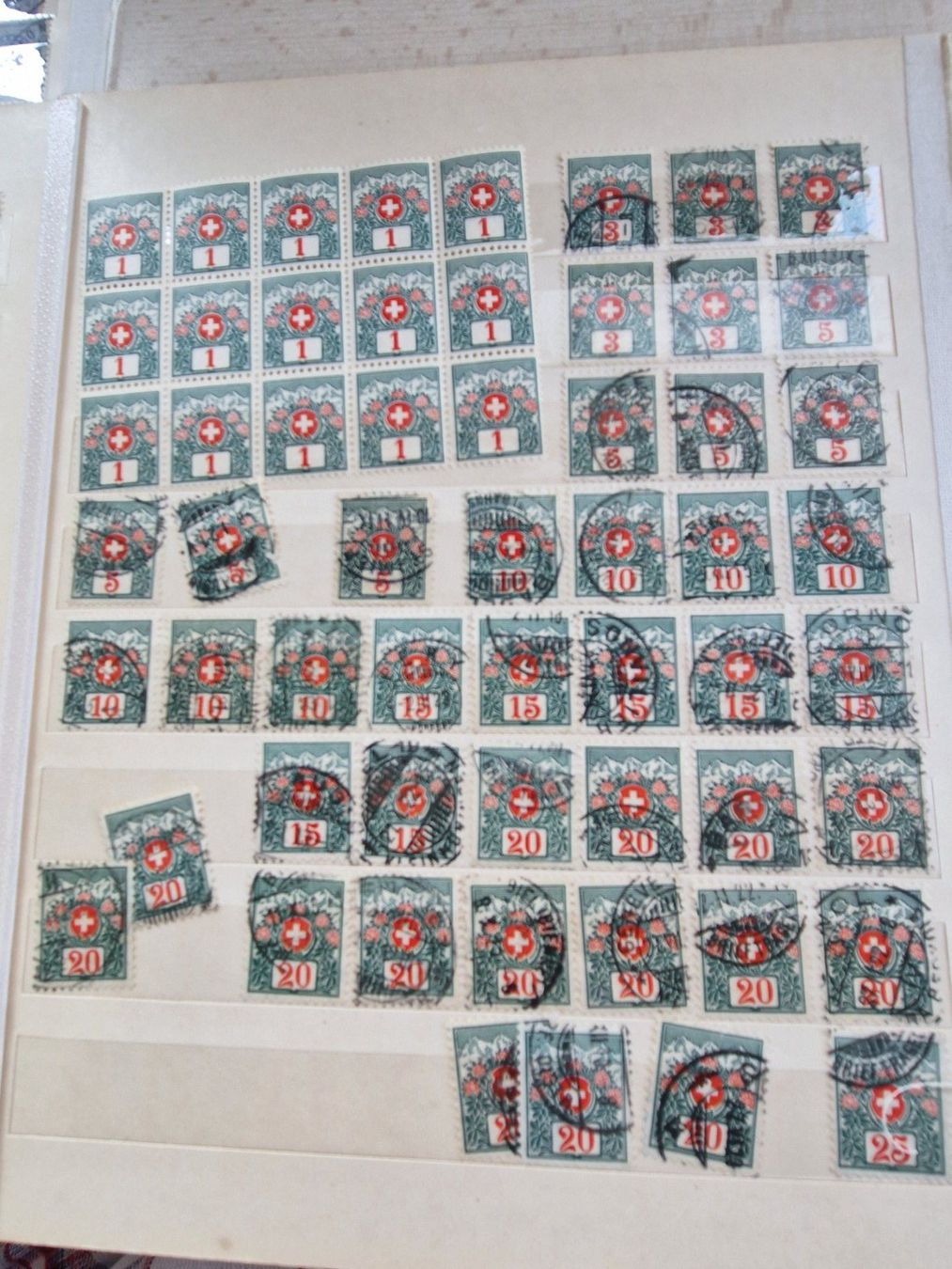 Tutti i francobolli: Ansammlung Porto, ab 1.- – Usato da Burgdorf venduto da Glossy01 7
