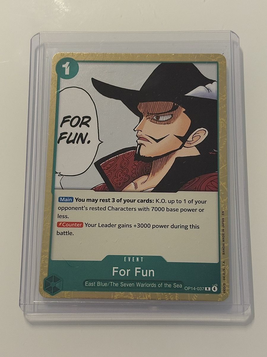 Bandai Carte collezionabili: One Piece TCG - For Fun OP14-037 Event – Nuovo (secondo la descrizione) da Pieterlen venduto da Mira_o7