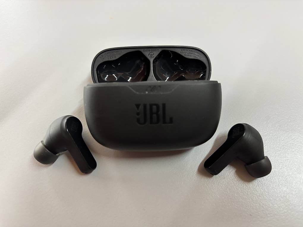 Kopfhörer: JBL Wave Beam Kopfhörer schwarz  – Gebraucht aus Buttisholz von Dodobon