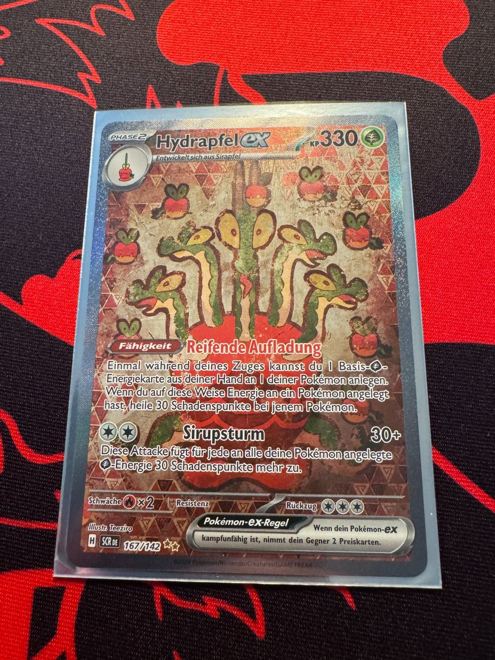 Pokémon Carte collezionabili: Hydrapfel ex (SCR 167) - Stellarkrone – Nuovo (secondo la descrizione) da Bülach venduto da Pfrenzel