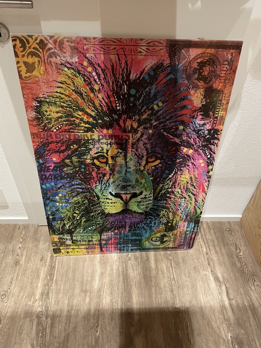 Foto & Immagini: Bild Puzzle Löwe 69x97 – Usato da Tägerig venduto da Maike4180