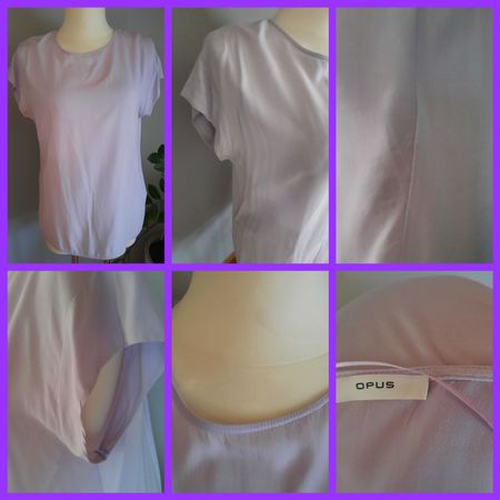 ***OPUS*** Blusenshirt Flieder Gr 42