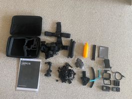 GoPro Hero 5 Black Kamera mit Zubehör