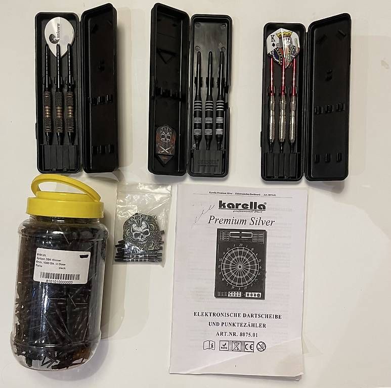 Jeux de fléchettes: Dartscheibe E-Dart Karella Premium Silver – D'occasion à Hombrechtikon par nichtnicht 1