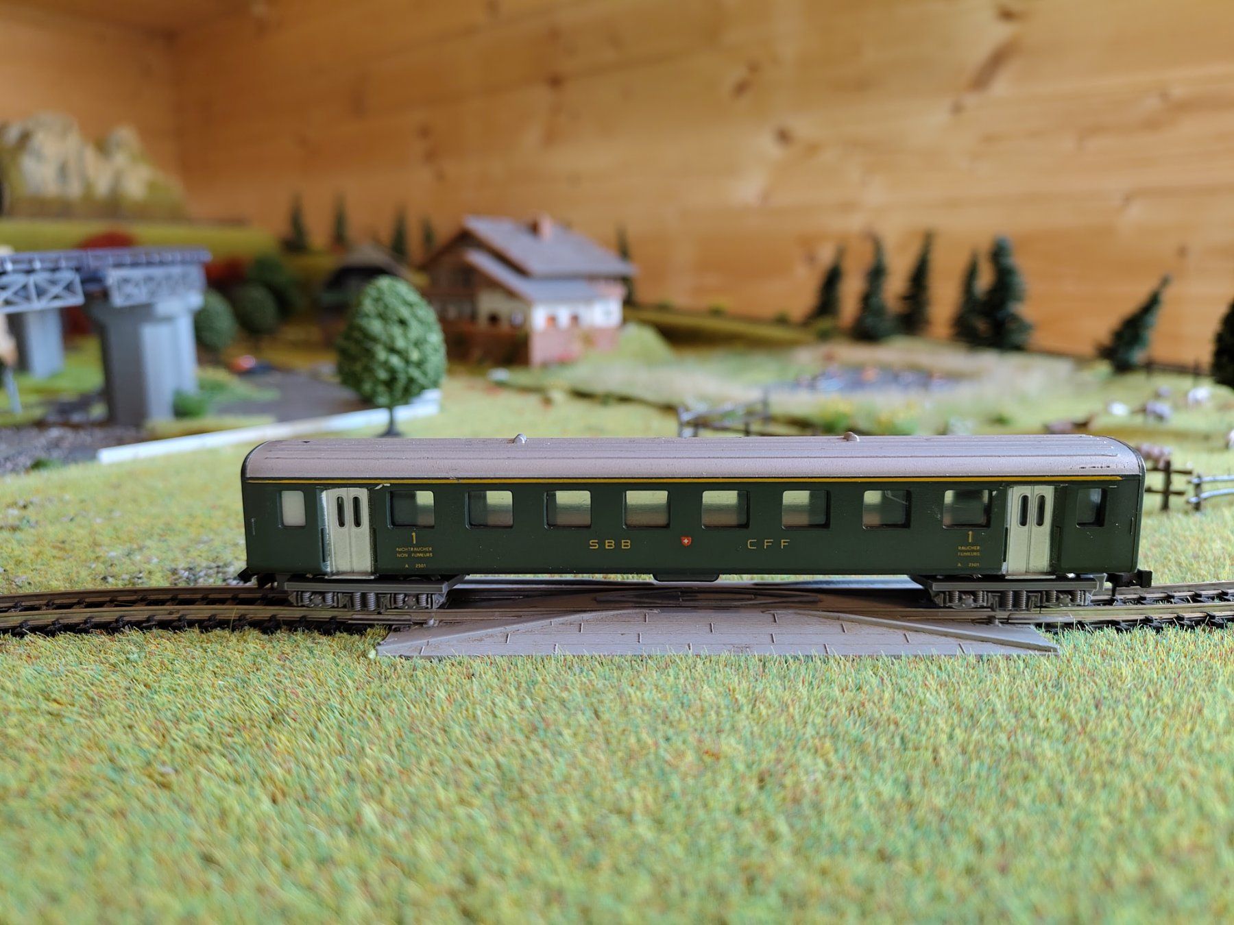 SBB/CFF/FFS Modellini di ferrovie: SBB Wagen Spur N – Usato da St.Peterzell venduto da alterego1000