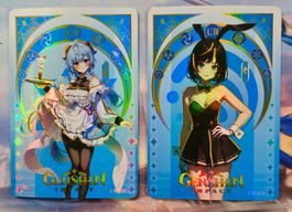 Genshin Impact - 2 cards - UR - Foil - Waifu/husbando