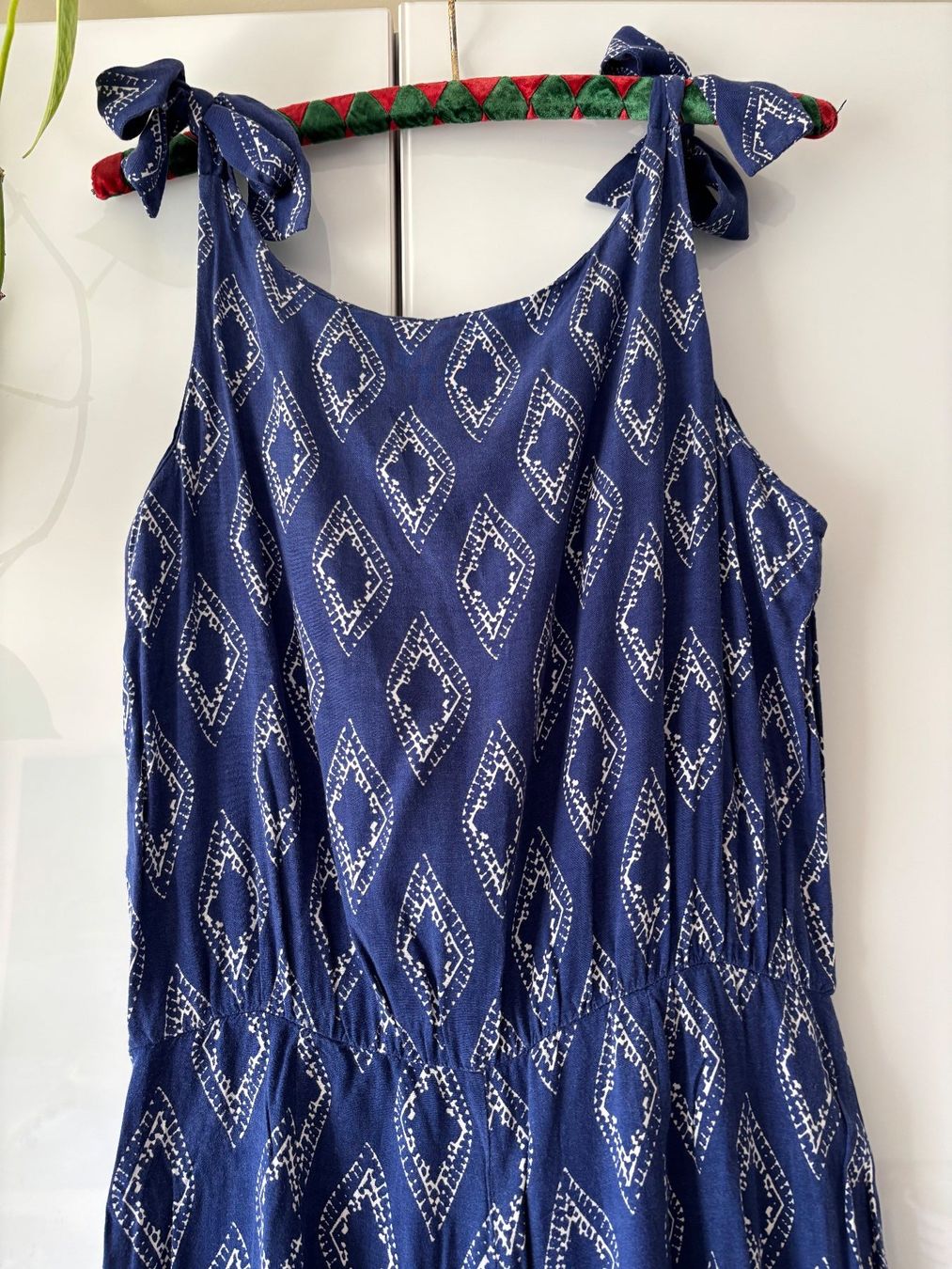 Tute: Jumpsuit blau gemustert – Usato da Zürich venduto da missmodernage 4