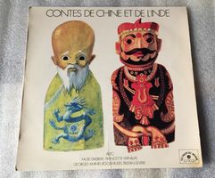 Contes de Chine et de l'Inde Livre-Disque Vinyle 10" 33 tour