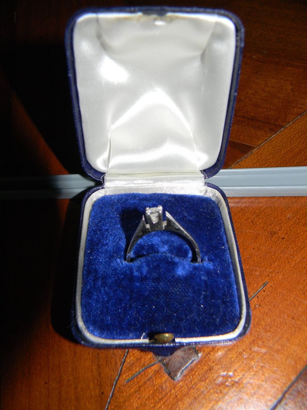 Anelli: bague solitaire en or gris 18 ct. – Nuovo (secondo la descrizione) da Bournens venduto da monique048 3