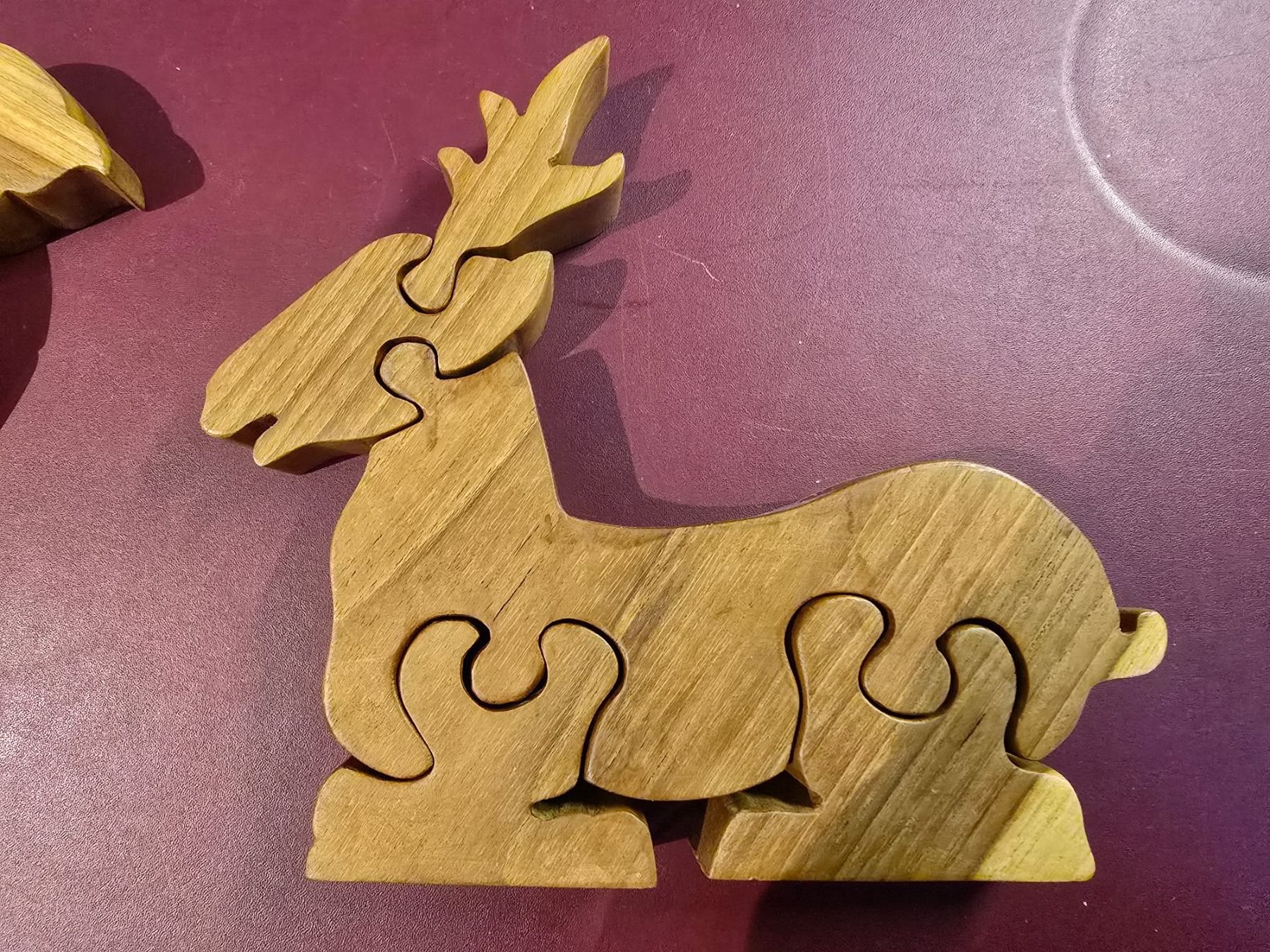 Puzzle: 2 Dekorative Holzpuzzle – Usato da Büttikon AG venduto da Amineah 1