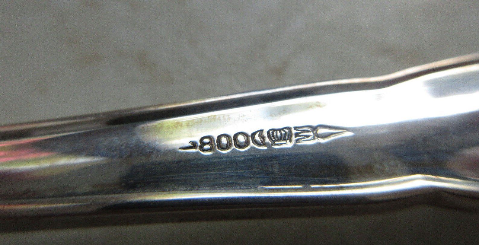 Set di posate: Konvolut 800er Silber BSF Chippendale 8 Messer  - 4+4 – Usato da Sylt venduto da elizan 4
