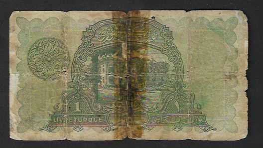 Banconote: Türkei  1  Lira  Gebraucht – Usato da Gordola venduto da coinsandnotes 1