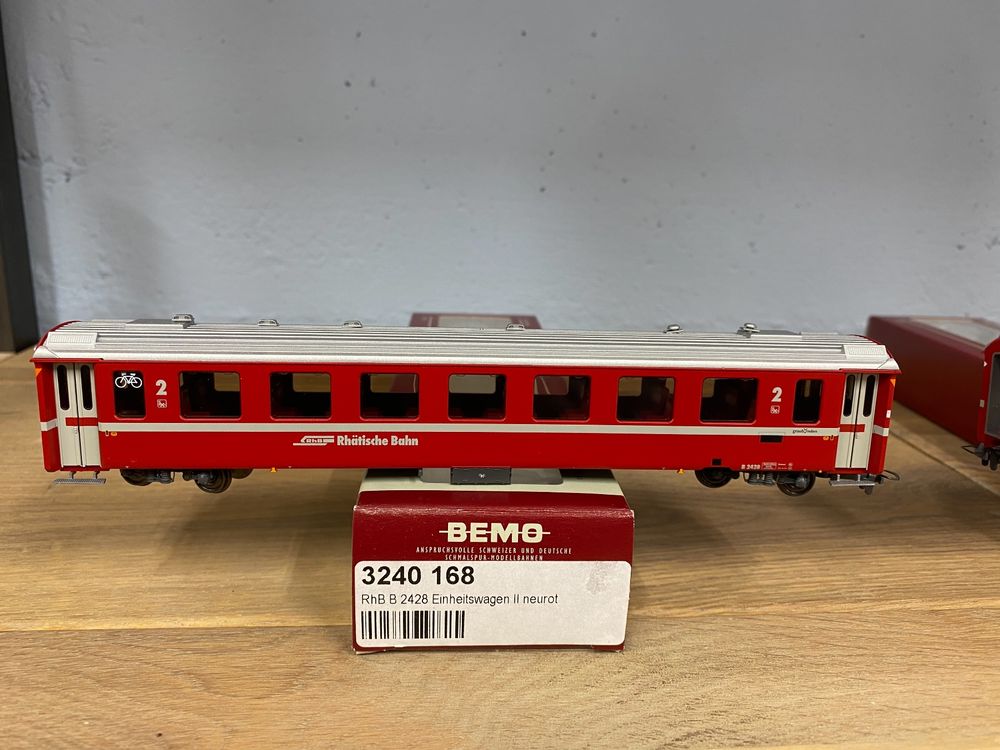 RhB Bemo 3240 168 Personenwagen B 2428, 2. Klasse Der RhB | Kaufen Auf ...