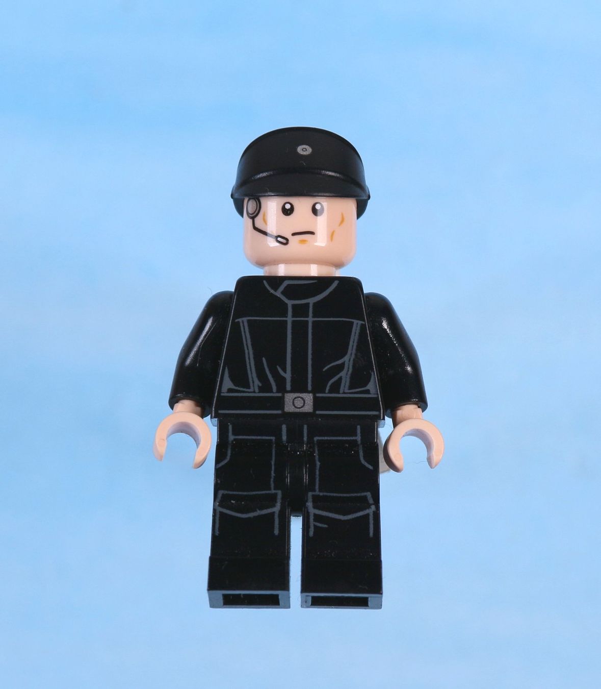 Lego Giocattoli: LEGO Minifigur Imperial Shuttle Pilot - Light Nougat Head – Usato da Hettlingen venduto da Scholi99