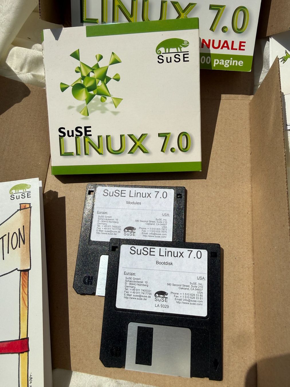 Software: Suse Linux 7.0 NEU in OVP – Usato da Vacallo venduto da cri_229f 2
