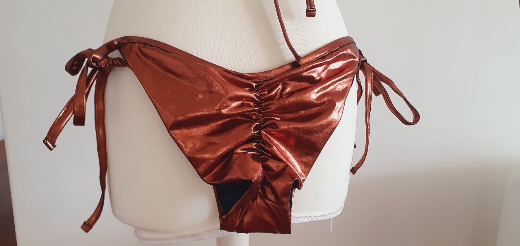 Costumi da bagno & Bikini: Bikini bronze Gr. XS/S Neu Designer ENVILEA – Nuovo e nell'imballaggio originale da Stansstad venduto da InStyle8 4