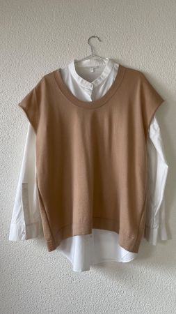 COS M L XL /NP180CHF Gilet Wool Pullover