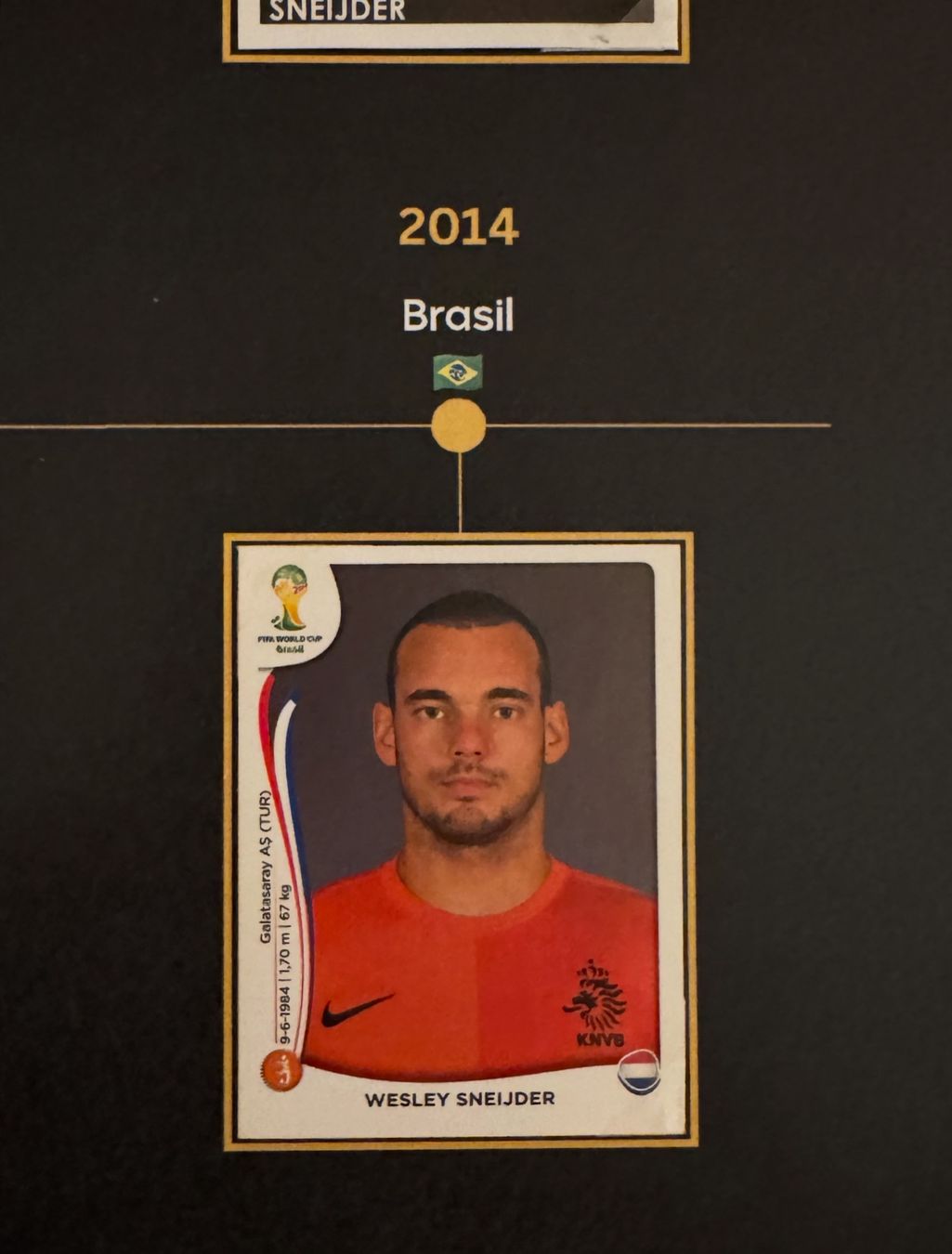 Panini Sammelbilder & Trading cards: Panini-Plakat Wesley Sneijder – Neu (gemäss Beschreibung) aus Stettlen von DieTaube2.0 4