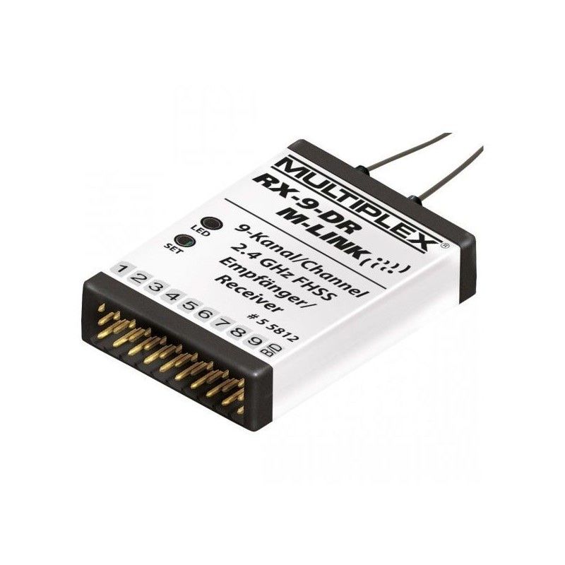 Multiplex Receiver: Multiplex RX-9-DR M-LINK 9 Kanal Empfänger – Neu (gemäss Beschreibung) aus Kirchberg BE von SnoringMan
