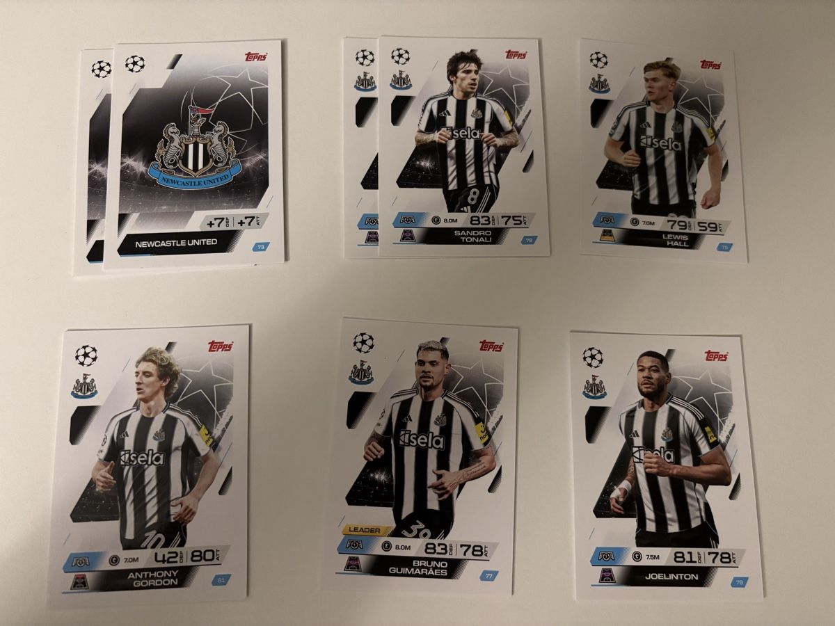 Topps Carte collezionabili: topps match attax 25 26 - Newcastle – Nuovo (secondo la descrizione) da Bern venduto da 81guggi