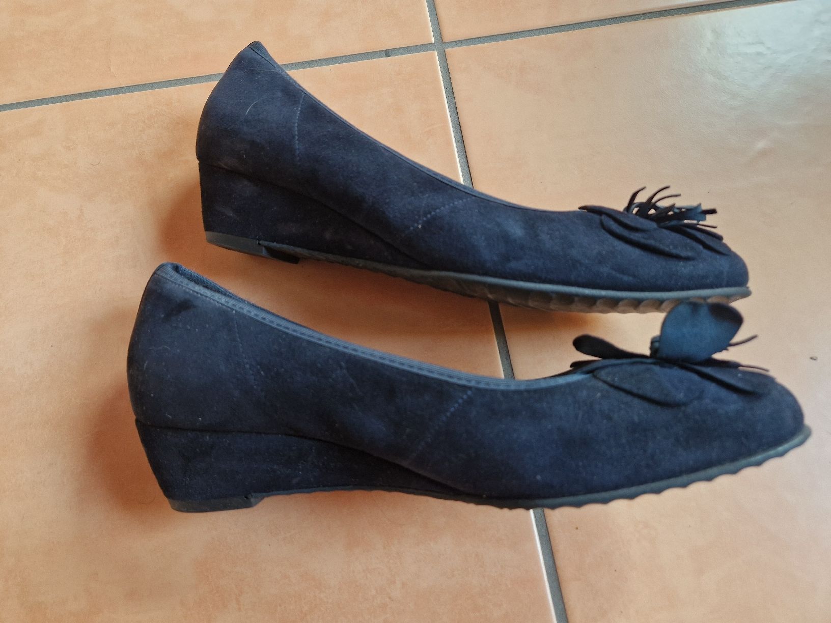 Kaiser Scarpe da donna: Ballerina Peter Kaiser 37 navy – Usato da Lichtensteig venduto da Cocabana_16 3