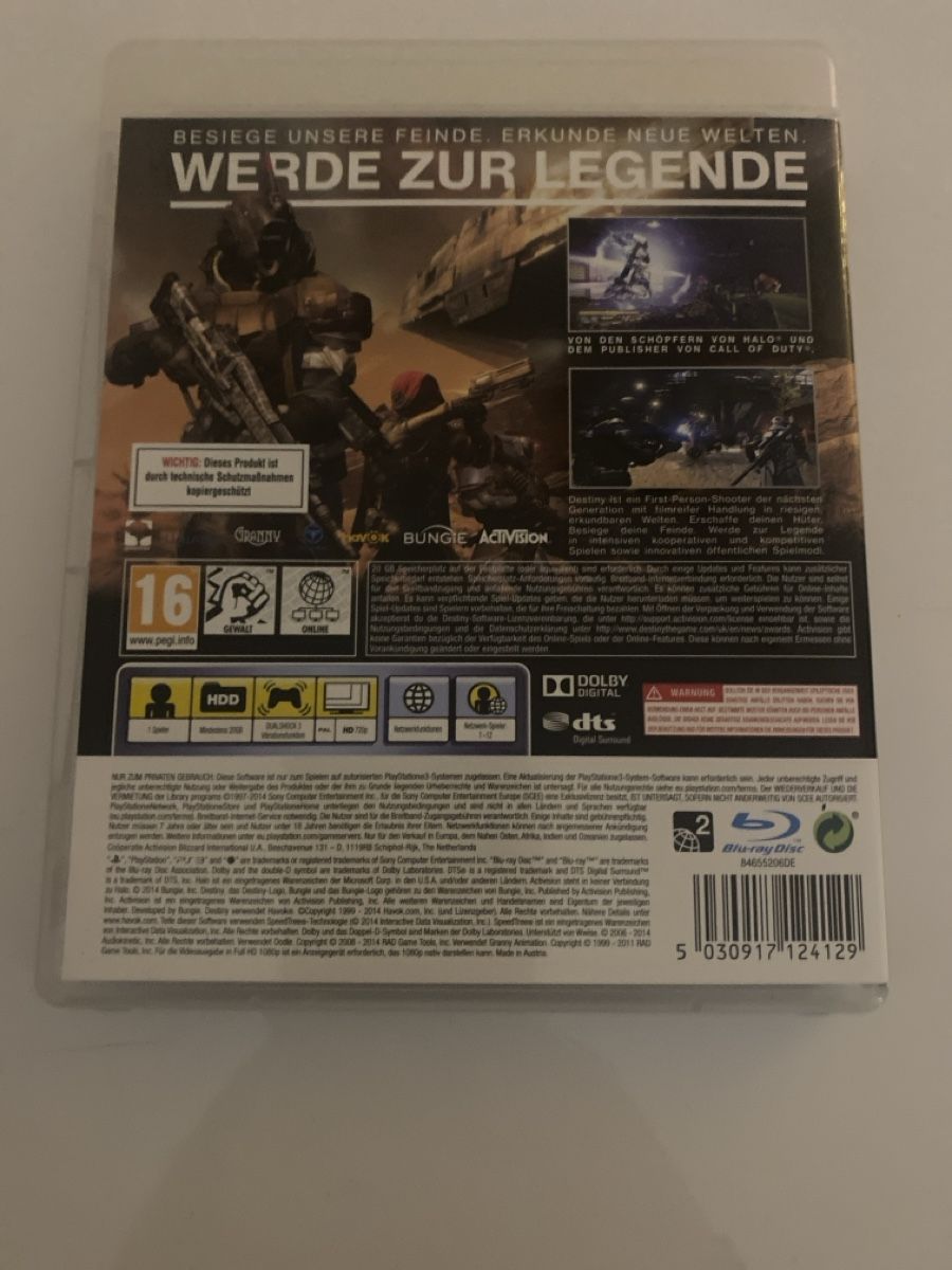 Sony Giochi: Destiny für PS3 – Usato da Suhr venduto da SchnapperCH 1
