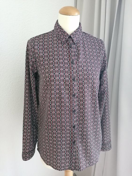 Camicette: Bluse mit Retromuster, Gr. 34, neu – Nuovo e nell'imballaggio originale da Emmen venduto da Tigerlady 3