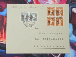 CL31 Enveloppe + Timbre Suisse 1922