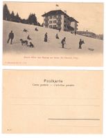Les Rasses sur Ste-Croix, le Grand Hôtel en hiver