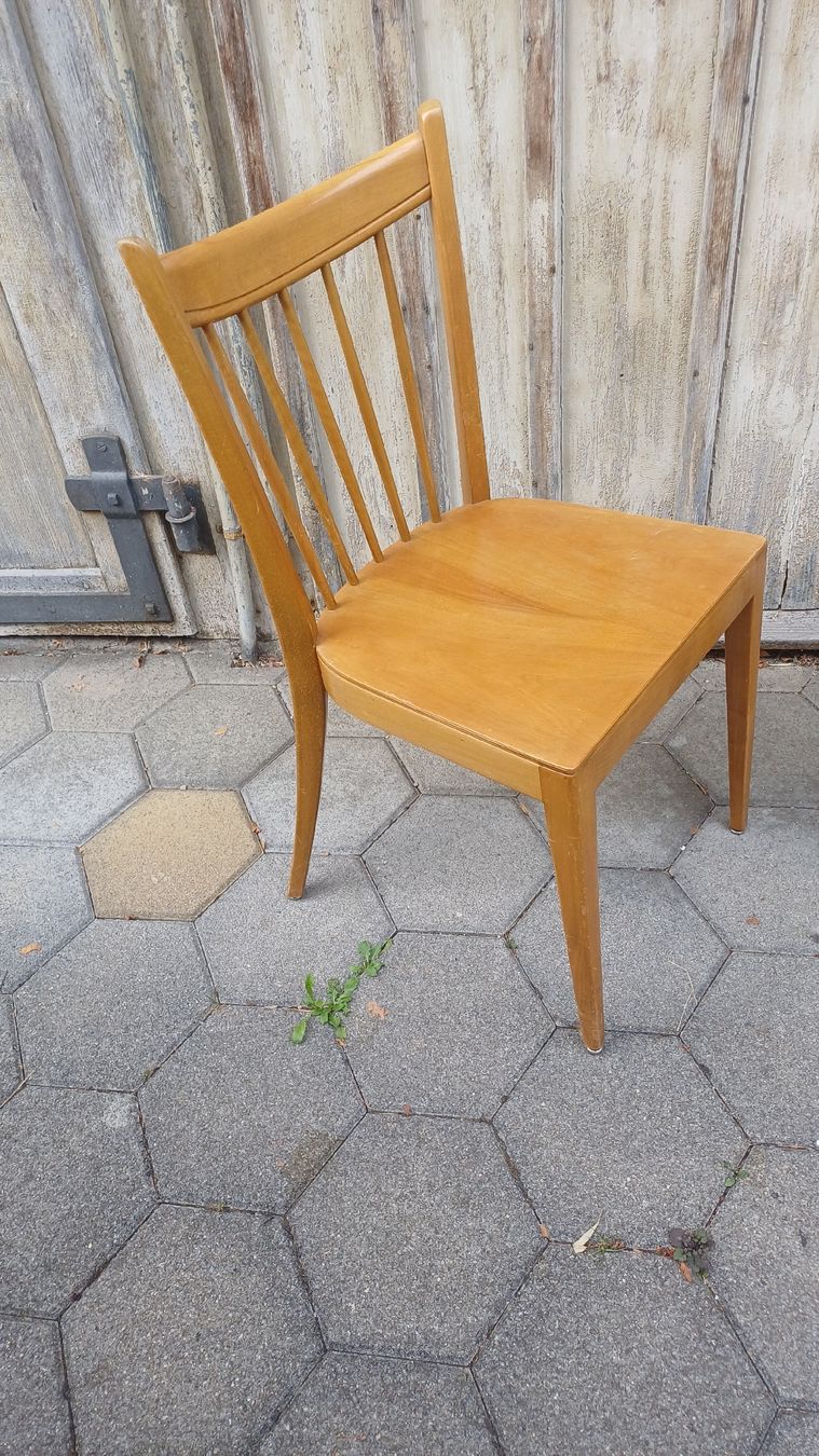 Chaises: 4 Stäbli Stühle 60er  – D'occasion à Flawil par Pinkmalibu 6
