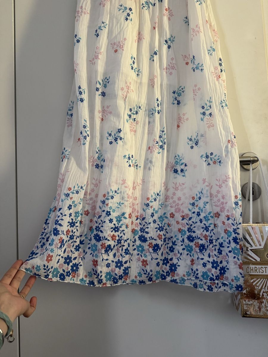 Robes: Sommerkleid Seide Baumwolle – D'occasion à Obfelden par cesarina10 8