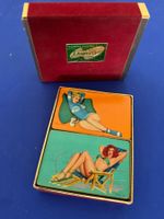 Pin- Up Spielkarten Doppeldeck. Esquire. Al Moore ca 1951.