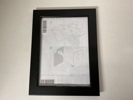 Bilderrahmen IKEA schwarz 13x18 cm gebraucht Zustand