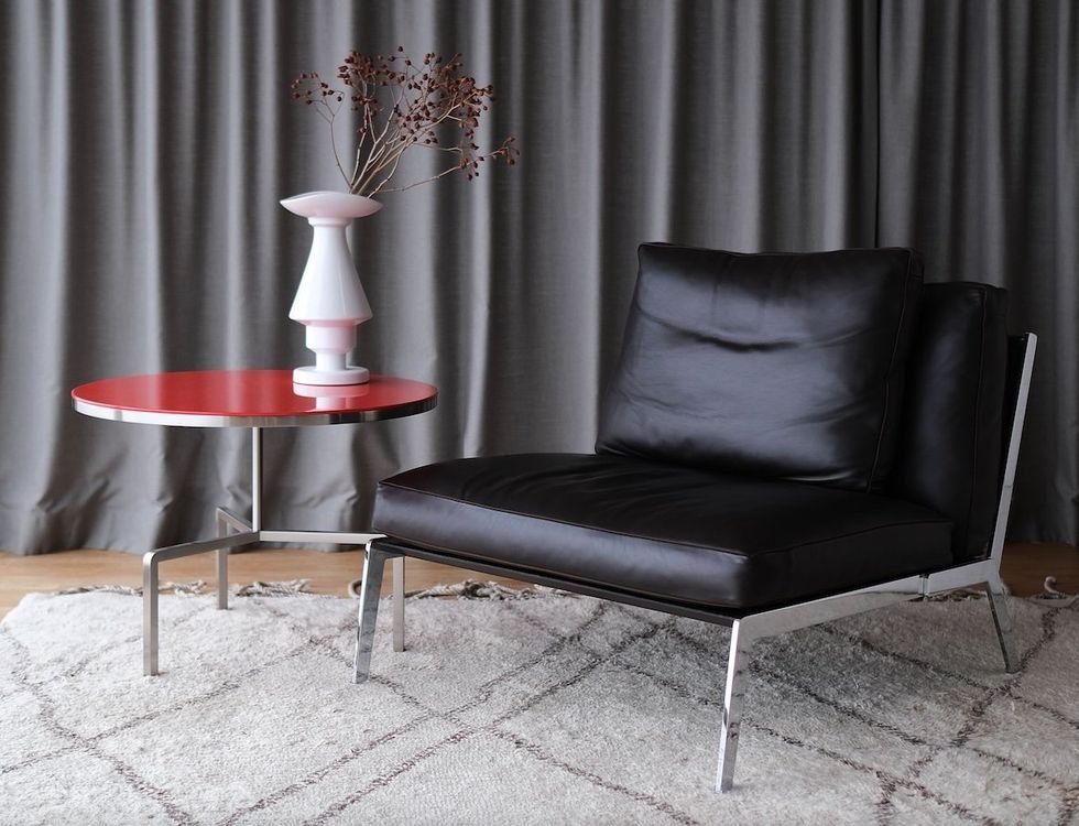 Flexform Tavoli: Flexform Kidd Coffee Table red – Usato da Bern venduto da Zmodern_CON 3