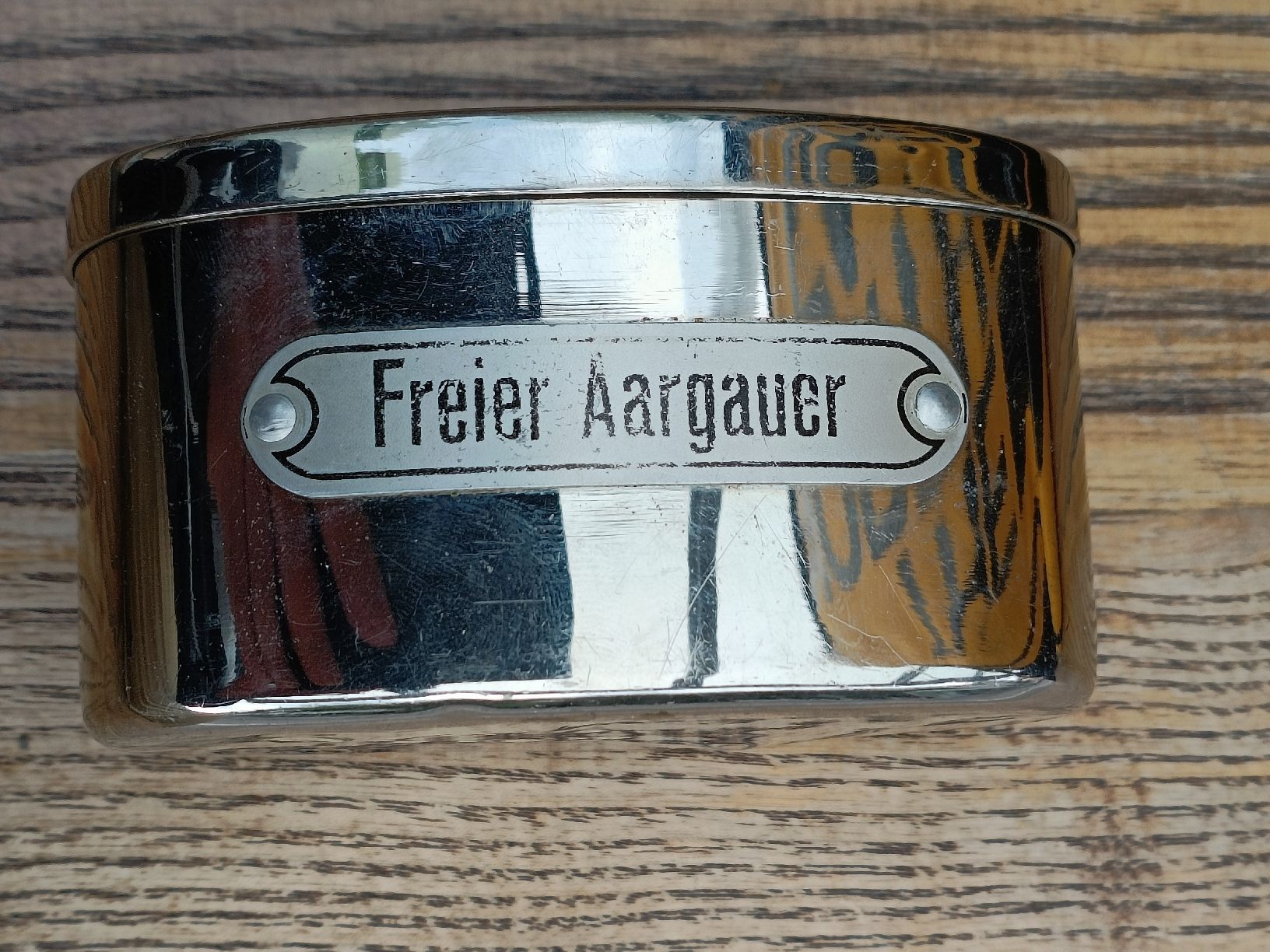 Spardosen: Altes Spar Kässeli / Freier Aargauer – Gebraucht aus Brugg AG von Ente015 1