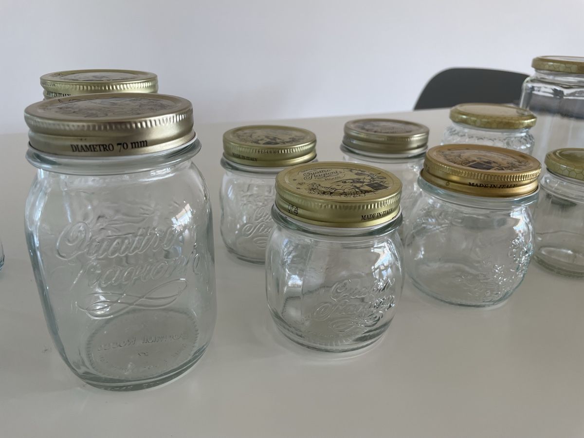 Recipients et similaires: Verschliessbare Glasflaschen und Einmachgläser mit Deckel – D'occasion à Thalwil par Andieg 3